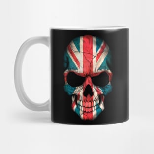 British Flag Skull Mug